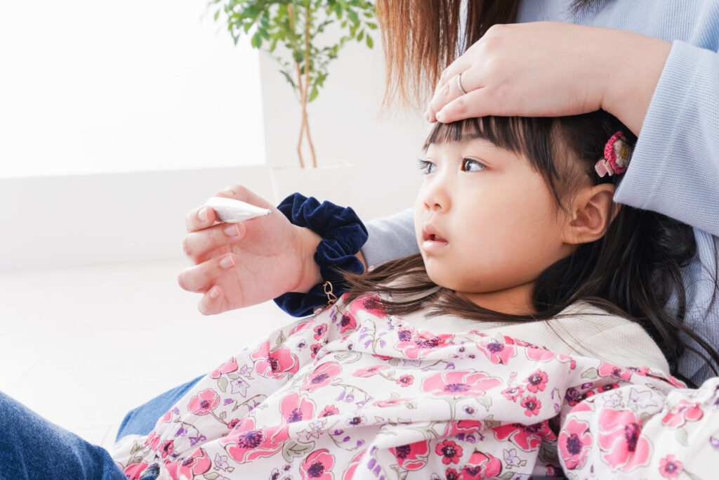 風邪症状のある子どもへの対処法